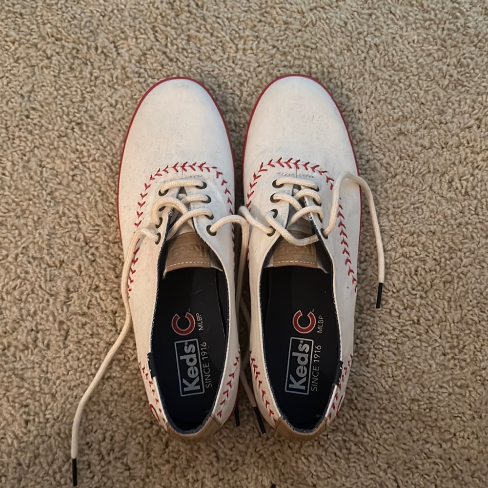 Meds Chicago Cubs Baseball Tennis Shoes - Size 8